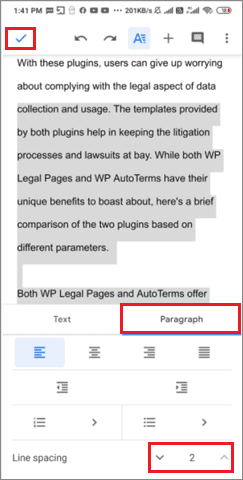 How To Double Space In Google Docs