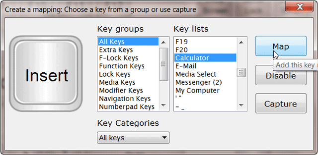 changing-the-insert-key-to-calculator-function-in-key-mapper