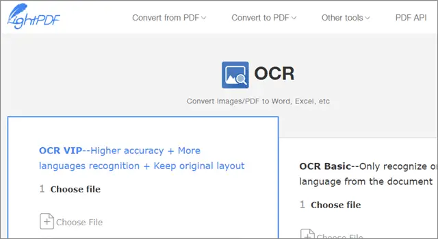 light pdf best free ocr software