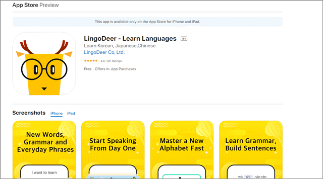 lingo deer best spanish learning apps