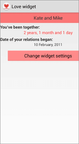love widget best android widgets