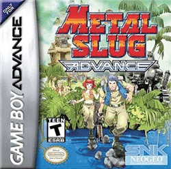 metal slug advance best gba games