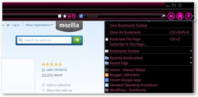 Pink Fox theme pink-fox-theme