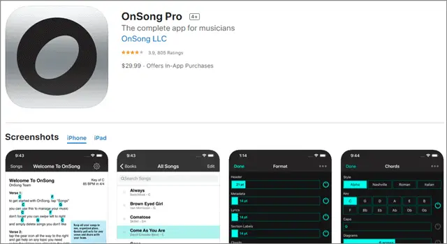 onsong pro for musicians