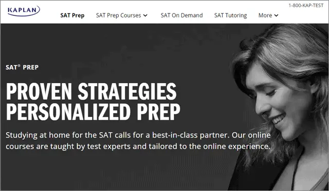 Online SAT Prep from Kaplan