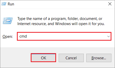 Open Command Prompt window