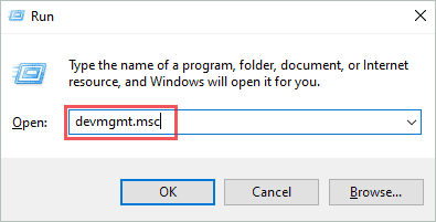 Open the Device Manager