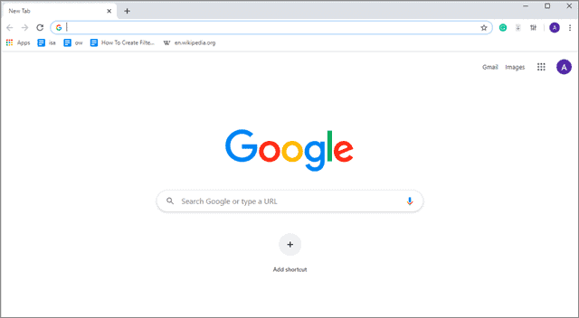 open google chrome