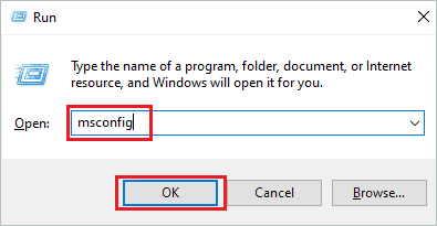 Open System Configuration via Run