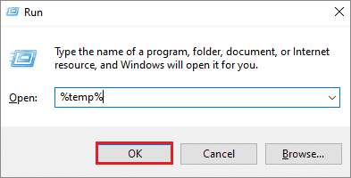 open temporary file folder