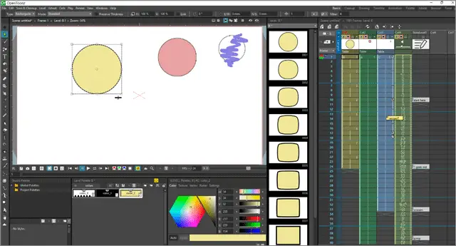 opentoonz free animation software