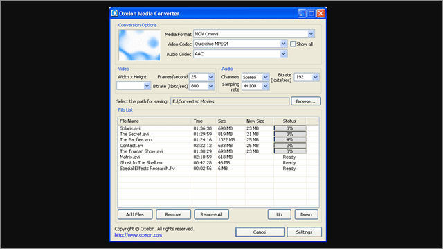 oxelon media converter