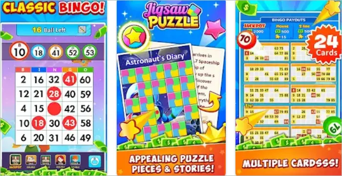 Bingo Win Cash Android games to earn real money