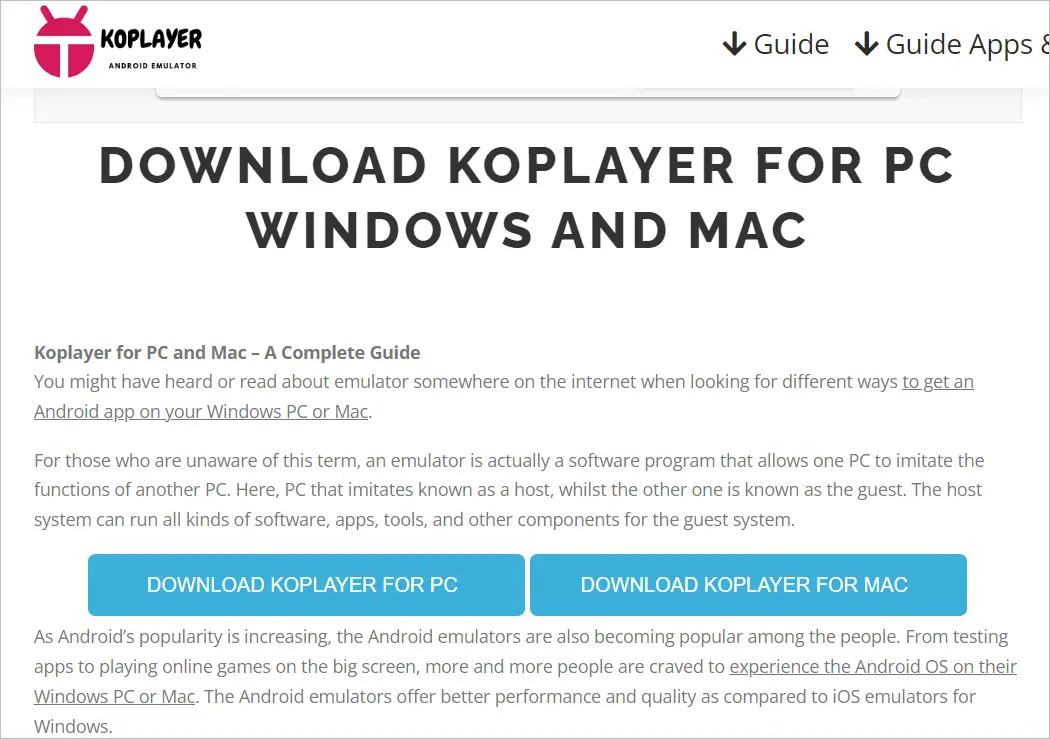 Koplayer