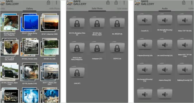 Safe Gallery apps to hide photos