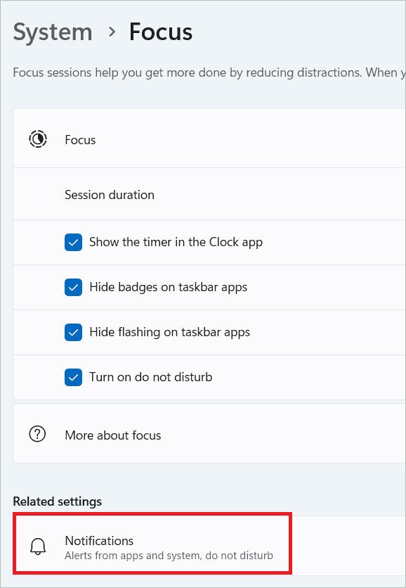 Select Notifications for Snipping Tool Not Working In Windows 11