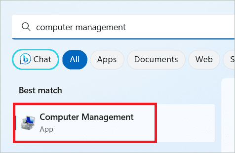 Open Computer Management for How To Create Local Account In Windows 11