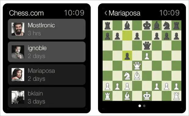 Apple Watch games Get Chess