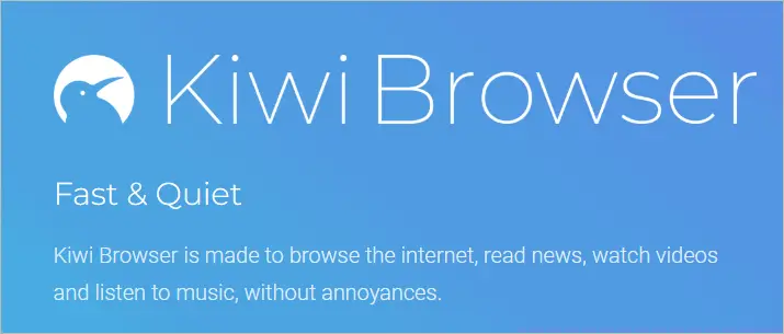 Kiwi browser