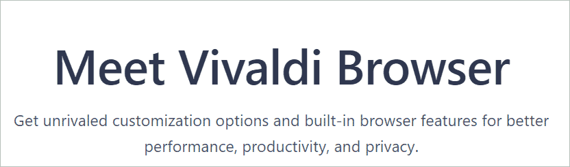Vivaldi best browser for android tv
