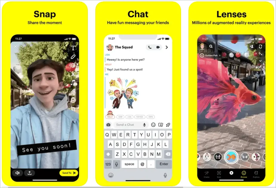 Snapchat best face swap app