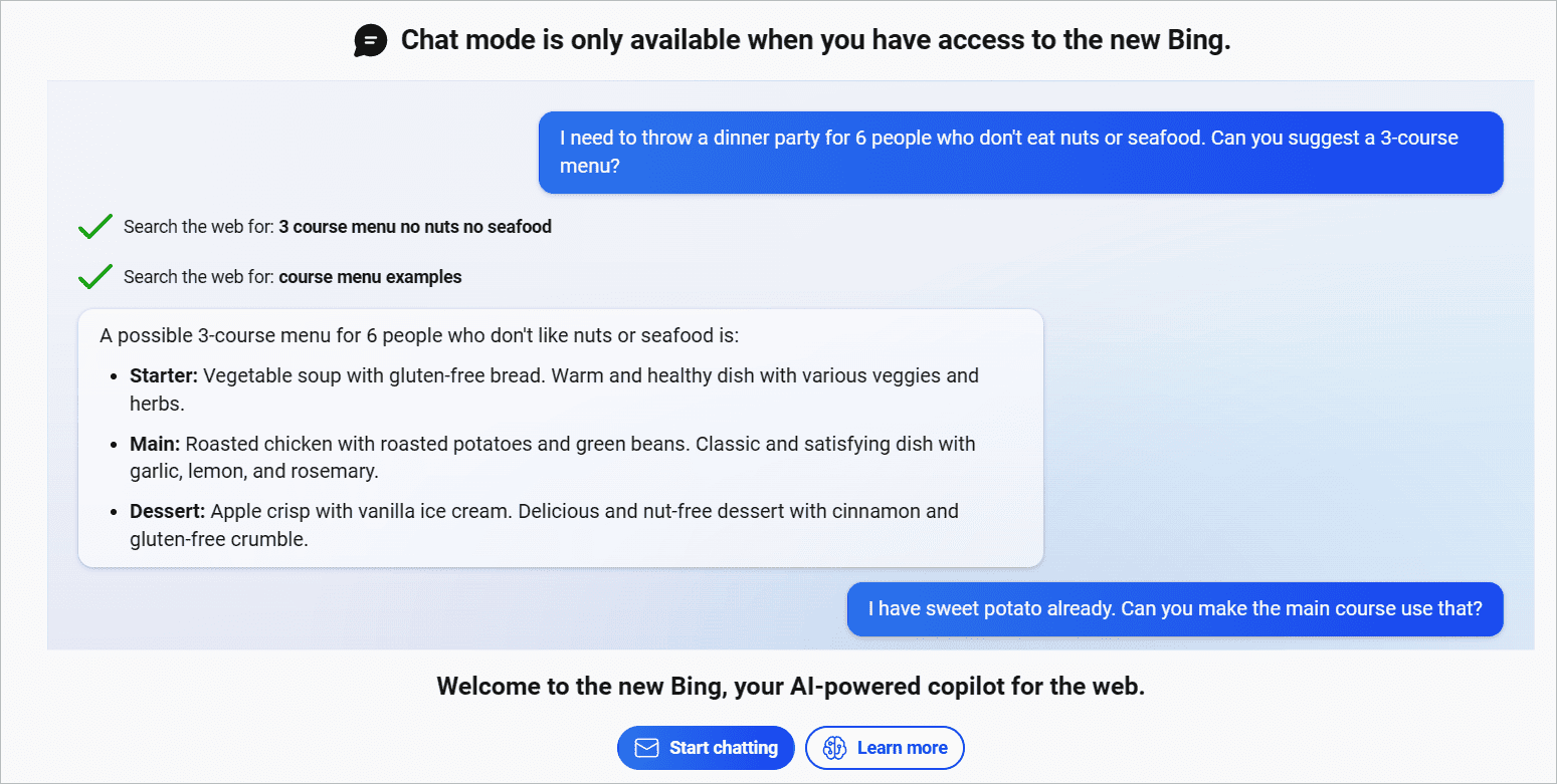 Microsoft Bing ChatGPT Alternative