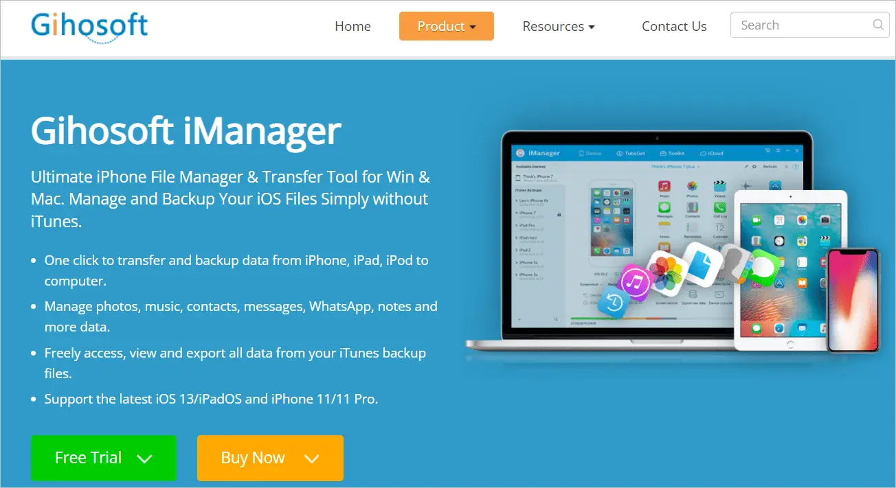 Gihosoft iManager
