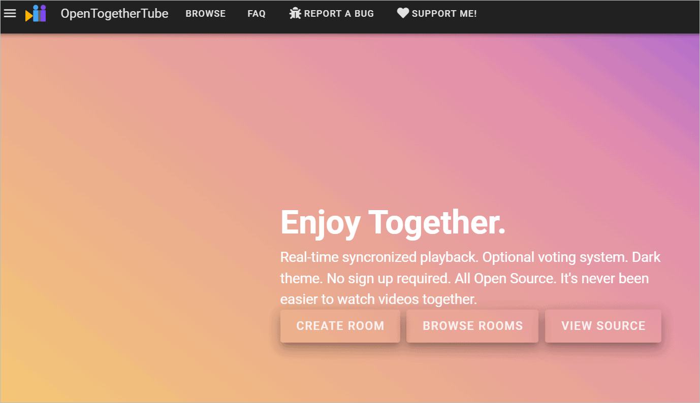 OpenTogetherTube