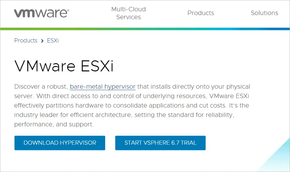 VMware ESXi