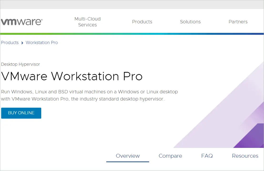 Best VirtualBox Alternative VMware Workstation Pro