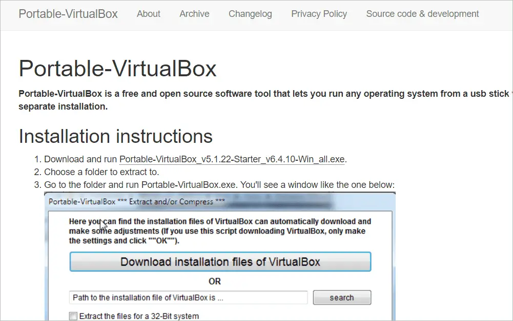 Portable-VirtualBox