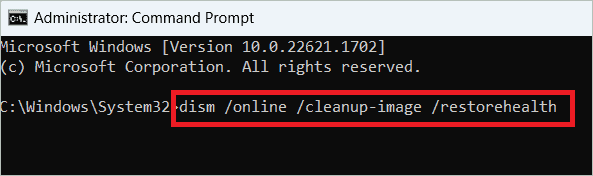 DISM command