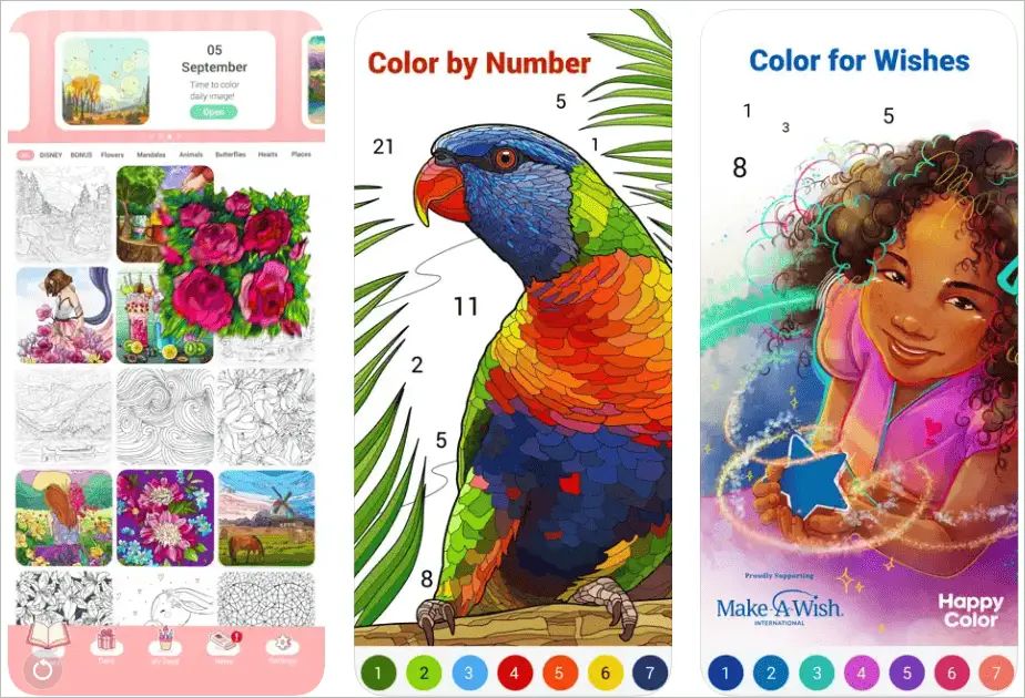 Happy Color Coloring apps