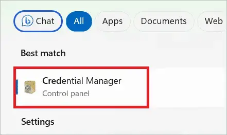 Open Credential Manager