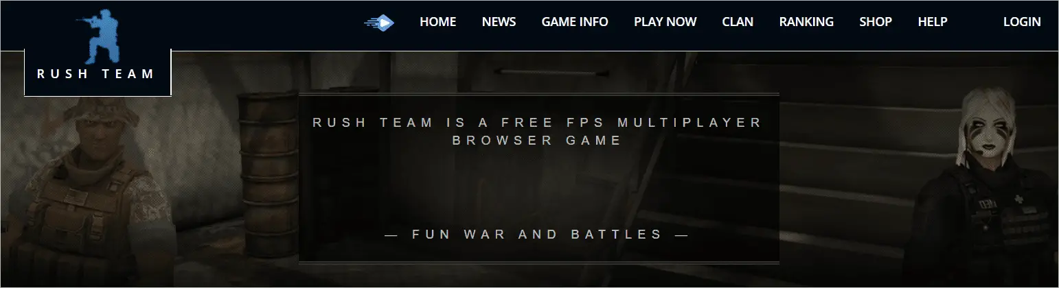 Rush Team FPS Games Online