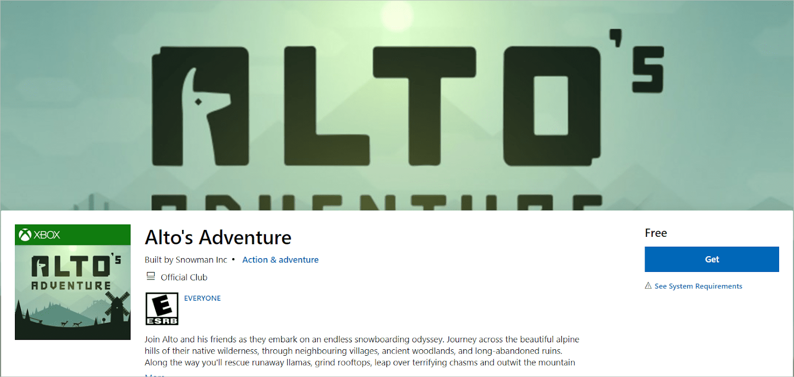 Alto’s Adventure