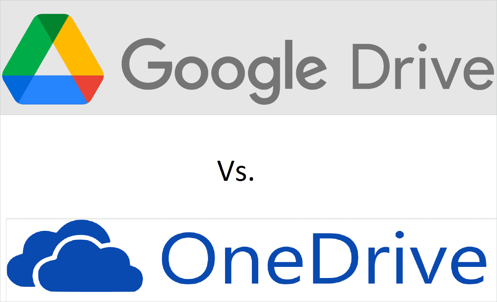 Google Drive Vs OneDrive A Quick Guide To Help You Decide