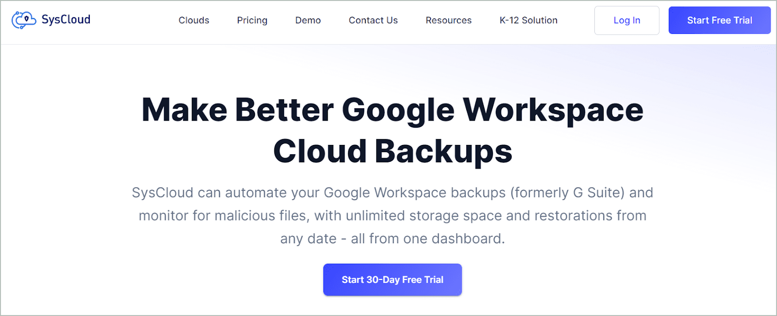 SysCloud for How To Recover Deleted Files From Google Drive