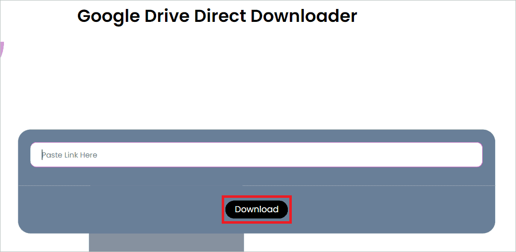 Google Drive File Downloader