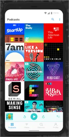 pocket casts best android podcast app