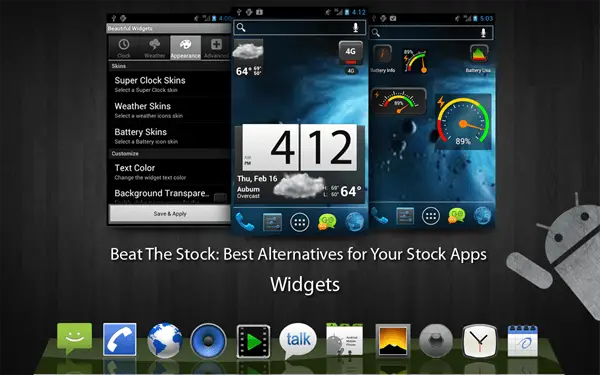 Best Alternative Widget S For Android Beat The Stock