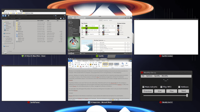 Dexpot Adds Virtual Desktops & Other Cool Features to Windows Desktop