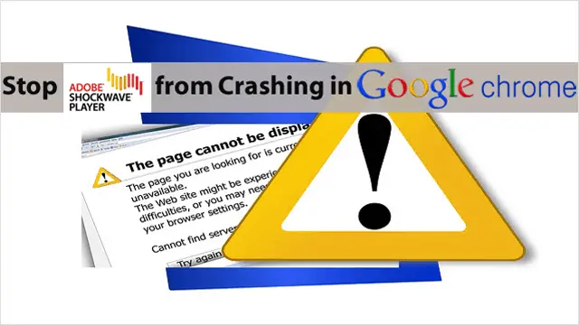 shockwave flash player keeps crashing in chrome