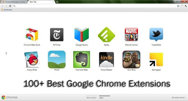 100 Best Chrome Extensions Webapps Listed By Category