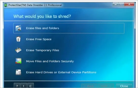 protectstar file shredder