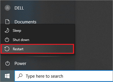 restart computer
