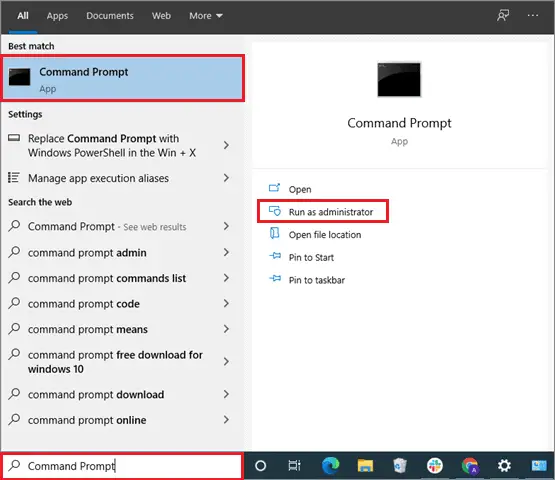 run command prompt in administrator mode 3