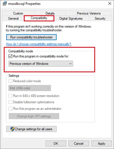run in compatibility mode if mobile hotspot not working