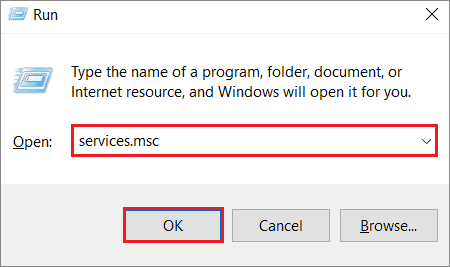  Open the Services window