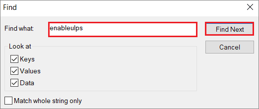 Search enableulps to fix Windows 10 slow boot issue